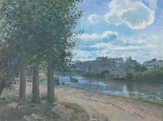 Pontoise, Ufer der Oise